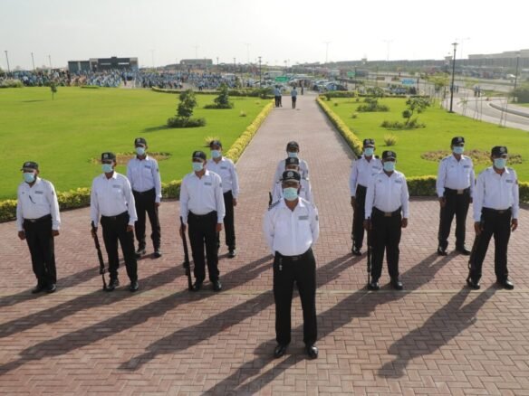 bahria town karachi security