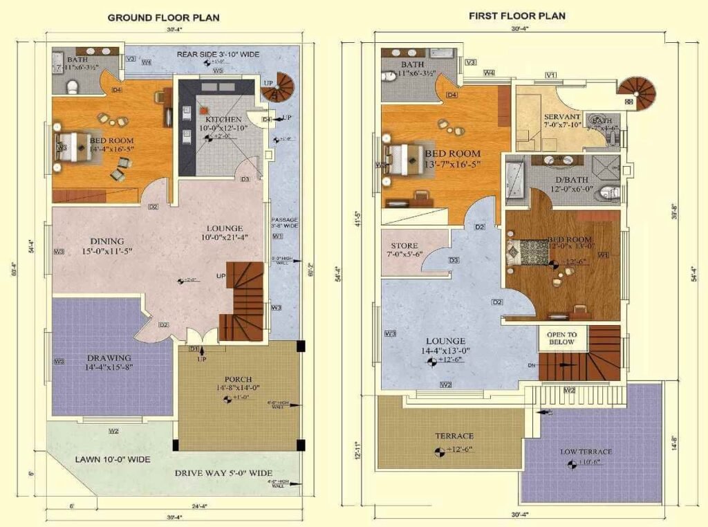 Quaid Villa Floor Plan