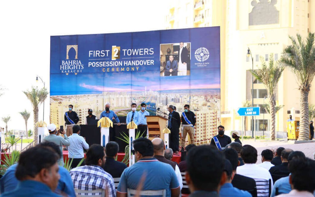 Bahria Heights Karachi possession 2
