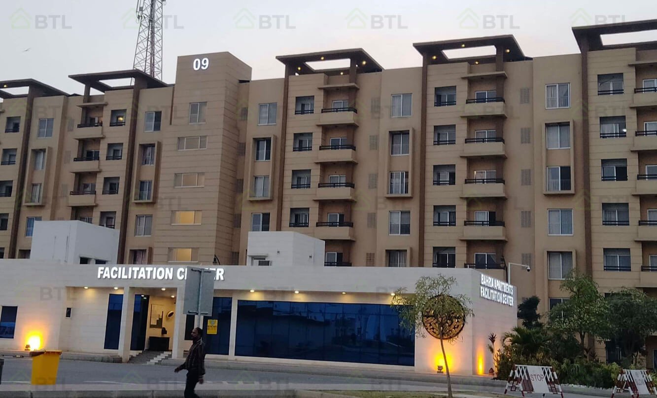 2 bedroom apartment in bahria town karachi located at precinct 19.