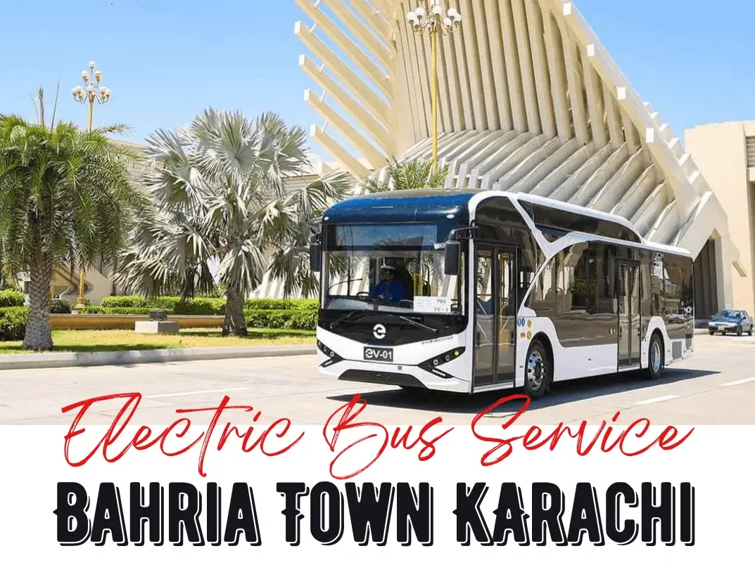 Electric Bus Service Bahria Town Karachi