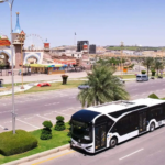 Peoples Electric bus Service Bahria Theme Park