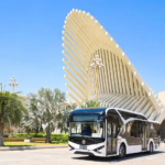 Peoples Electric bus Service Bahria Town Karachi Main Gate