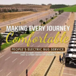 Peoples Electric bus Service Parking