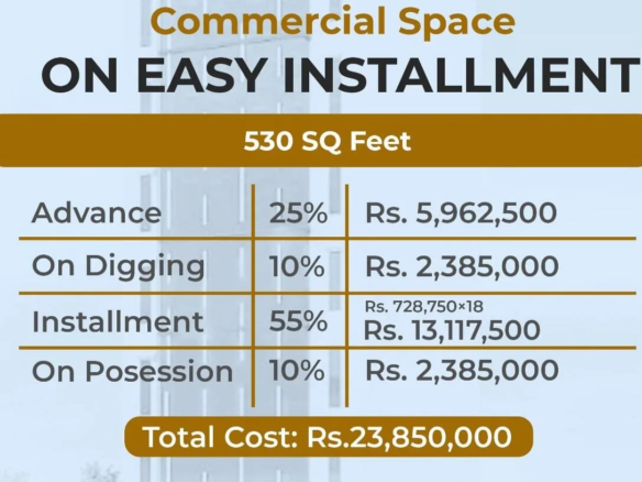 Ground Floor Installment Plan
