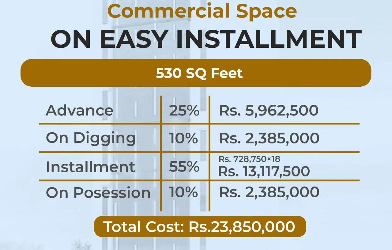 Ground Floor Installment Plan