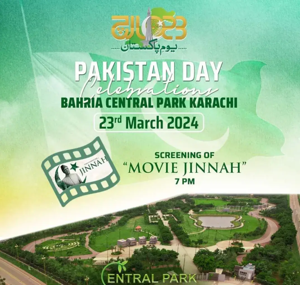 Bahria Town Karachi Central Park Pakistan Day Celebrations