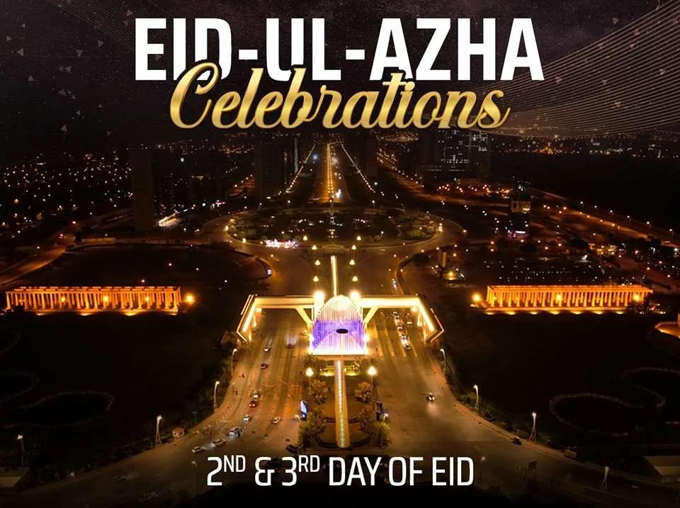 Eid-al-adha celebrations in Bahria Town Karachi