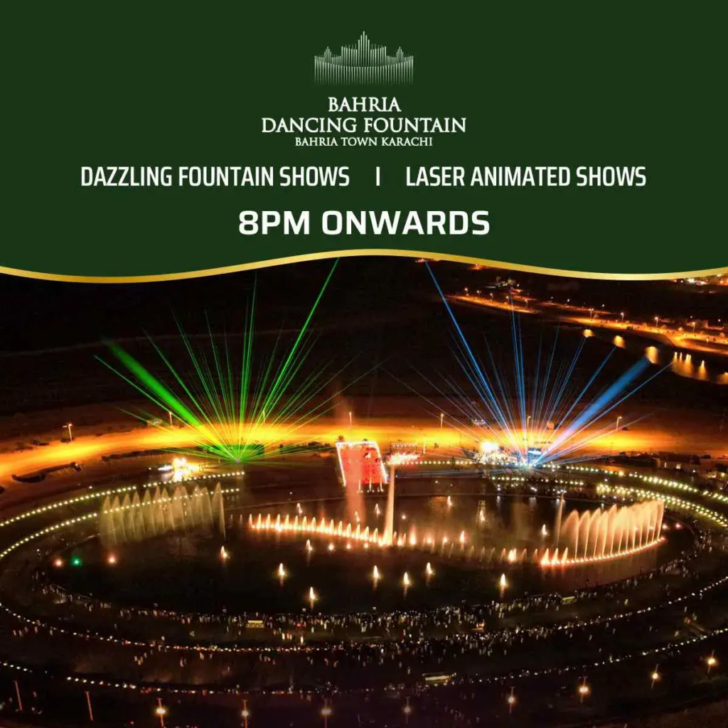 Dancing Fountains Shows on 14th august 2024