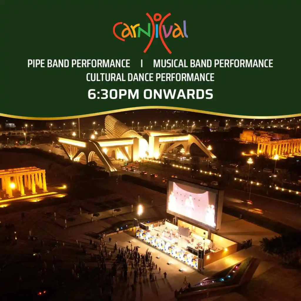 Independence day celebrations at carnival