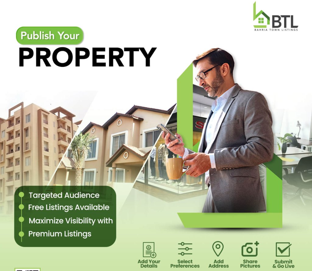 Publish property in Bahria Town