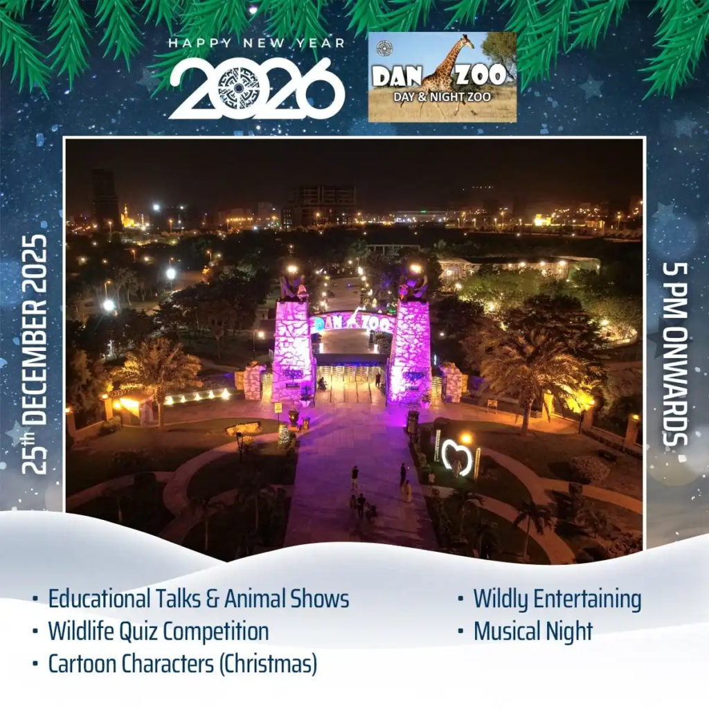 New Year celebrations in Danzoo bahria town karachi