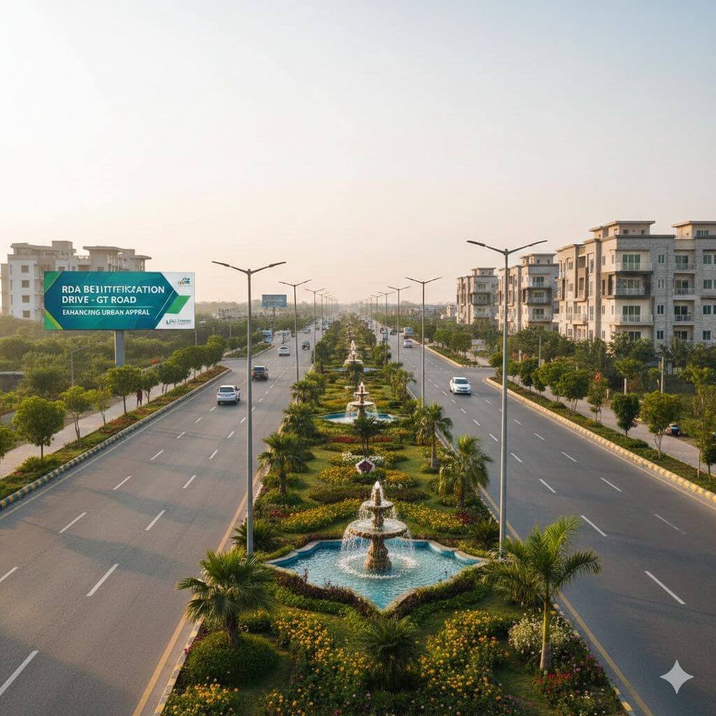 Bahria Town GT road RDA update