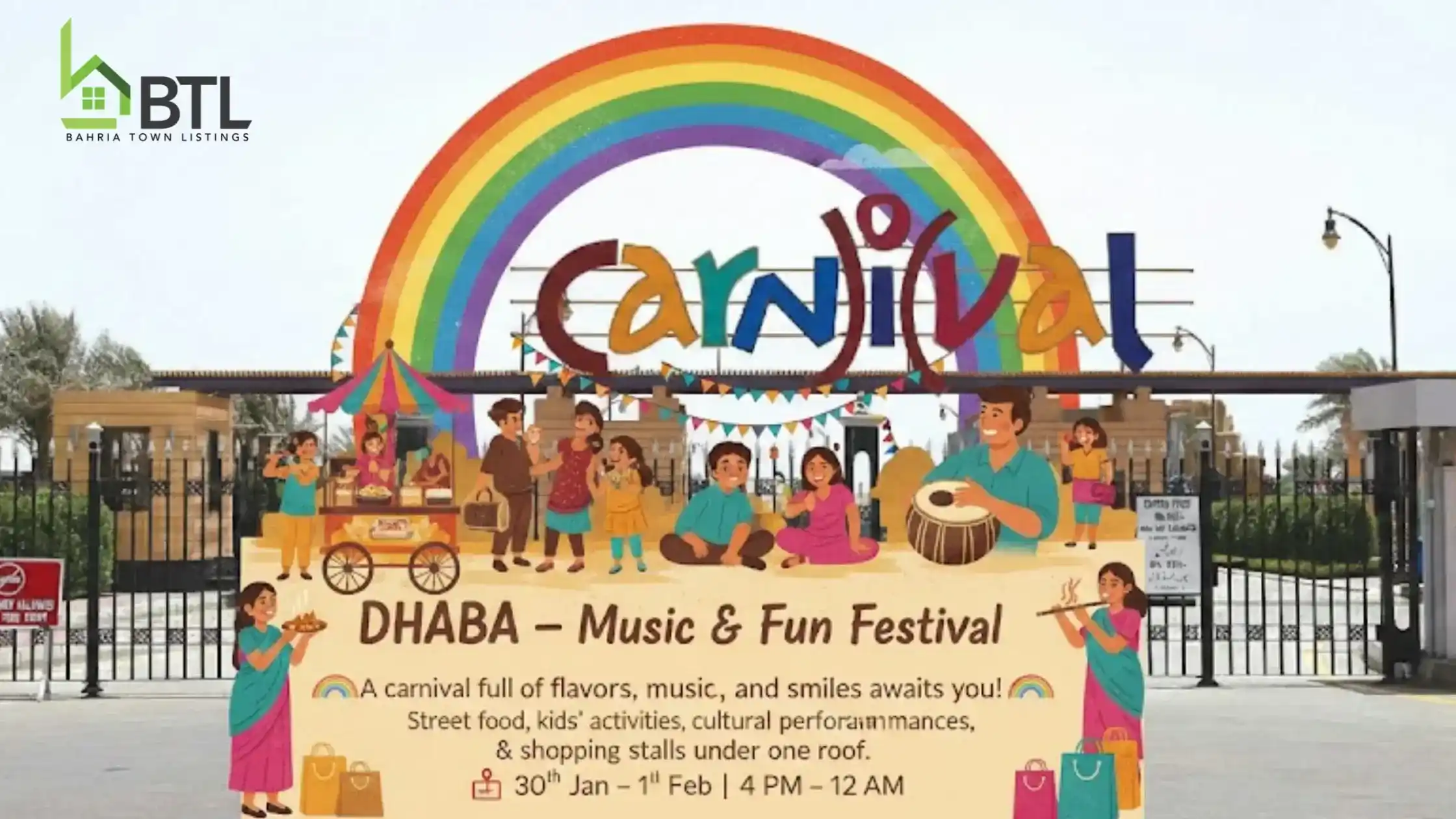 Dhaba festival 2026 in carnival bahria town karachi